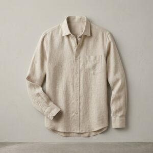 Linen Button-Up Shirt